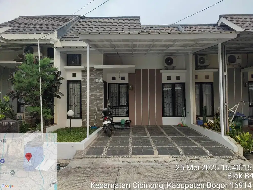 Disewakan rumah cluster dekat PEMDA Cibinong (bersih & terawat)