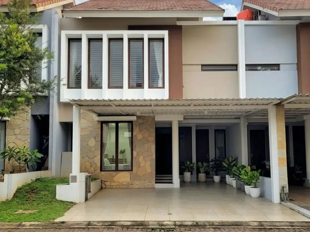 Dijual Rumah Cantik Terawat Strategis 2 Lantai Dalam Cluster Ada Fasilitas Kitchen Set dekat Rspi Bintaro Jaya di Discovery Bintaro Tangsel Gb-17681