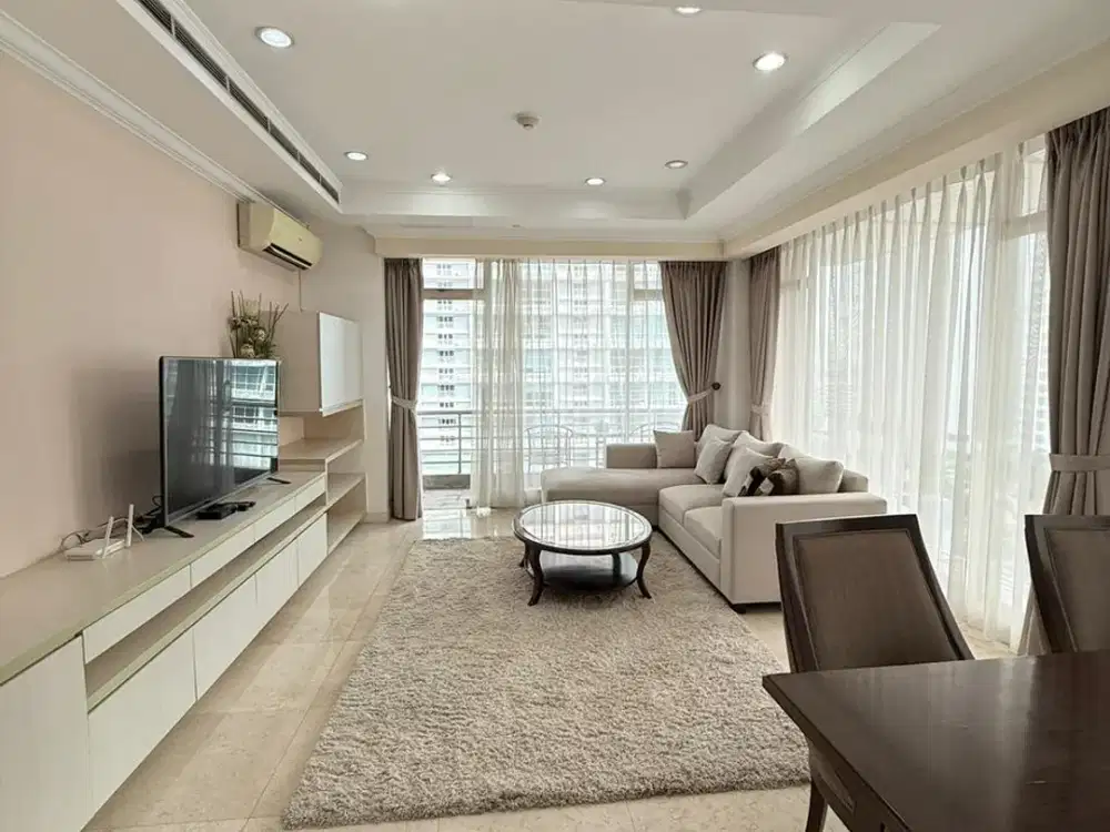 Apartemen Istana Sahid Tipe 2 Kamar Tidur Full Furnished