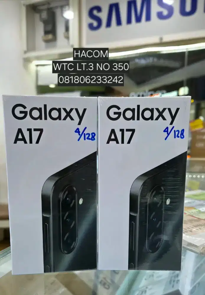 Samsung A17 4+4/128 Baru garansi resmi.bisa cod.bisa cicilan