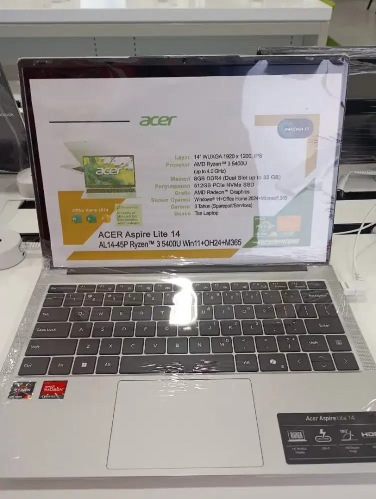 Promo cicilan 0% Acer Apire Lite 14