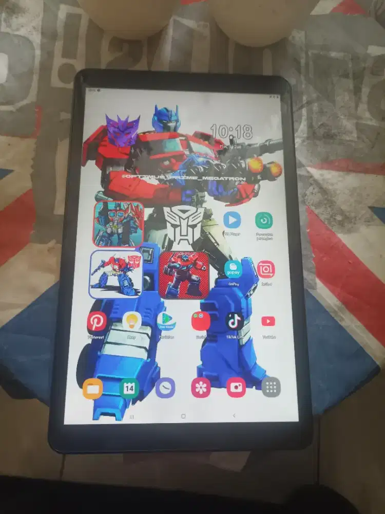 samsung tab a 2018 3/32gb second (baca deskripsi)