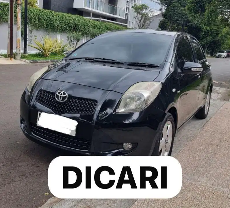 Di Cari Toyota Yaris 2006 ke atas Yaris 2008 Yaris Bakpao Yaris Matic