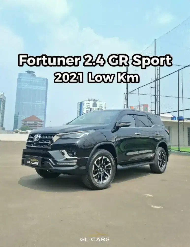 Fortuner 2.4 GR Sprt Cash 2021 Hitam Toyota Vrz Sport