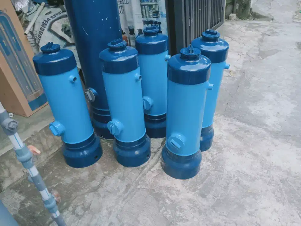 Filter air bahan PVC 8INC Pendek