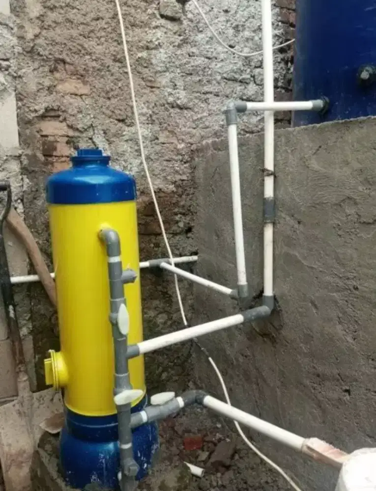Filter air penjernih bahan PVC 8INC (Pendek)