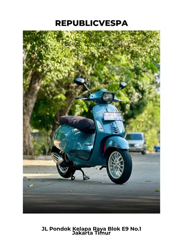 PIAGGIO VESPA SPRINT 150 IGET 3V TH 2017 WARNA GREY INTERPRIDO