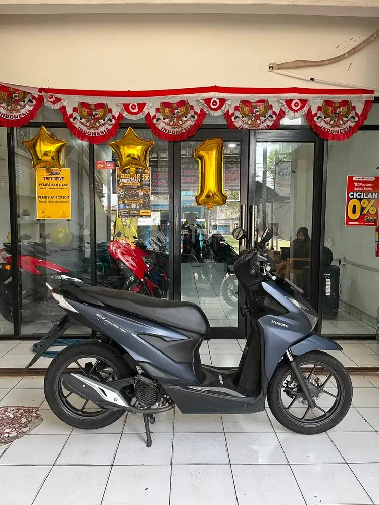 HONDA ALL NEW BEAT DELUXE SMARTKEY 2024 LIKE NEW