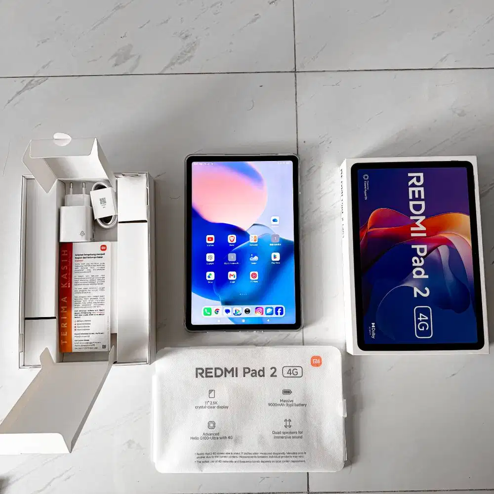 REDMI PAD 2 4G 6/128GB MINT GREEN TAB LANGKA