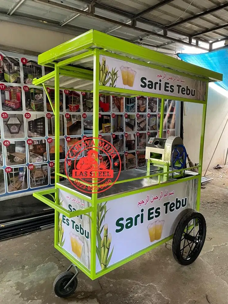 Set Gerobak es tebu