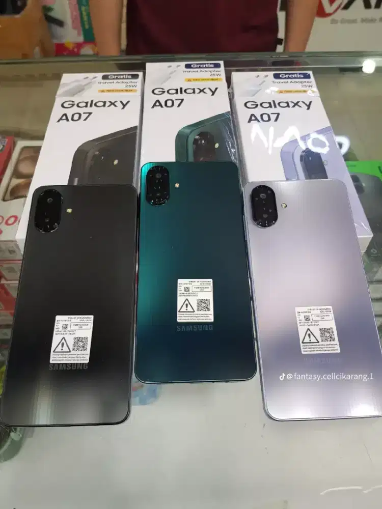 Samsung A07 garansi resmi