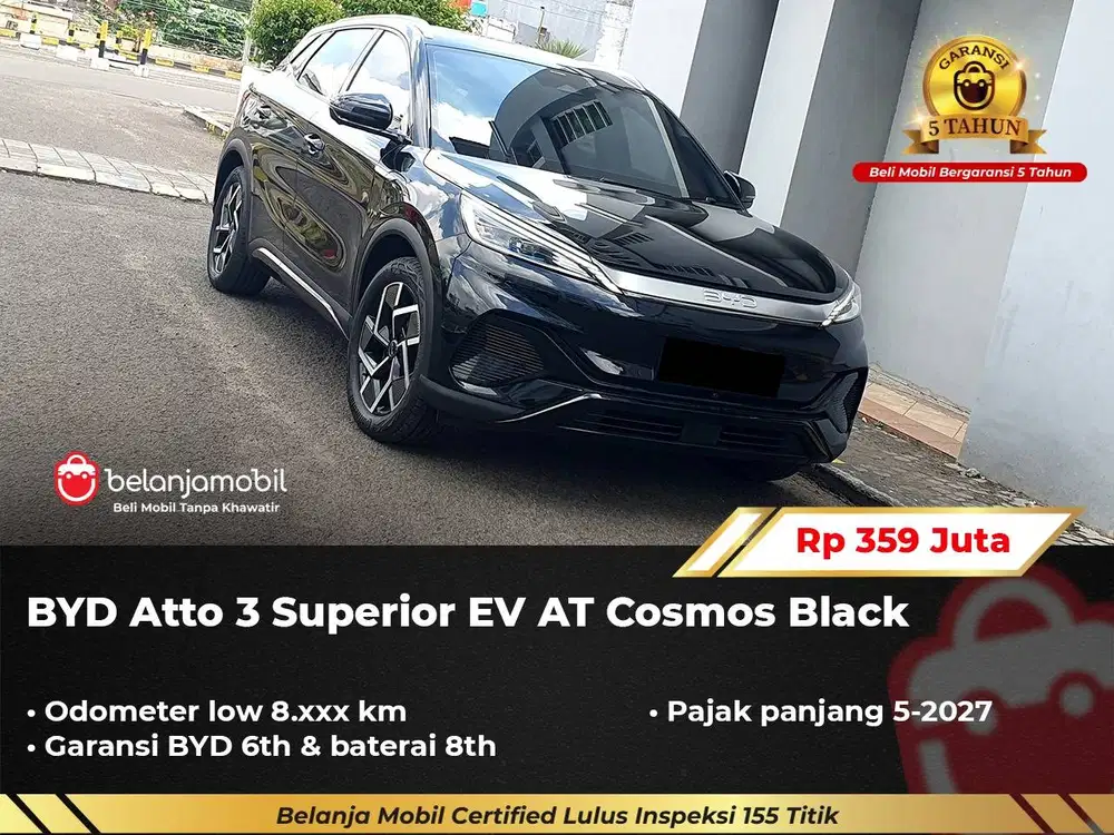[ LOW KM 8RB ] BYD Atto 3 Atto3 Superior EV AT 2024/2025