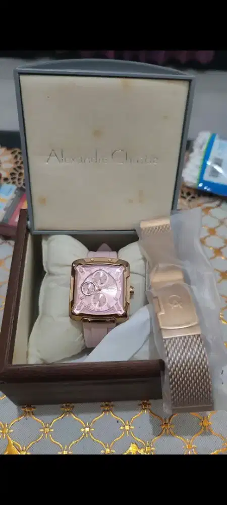 Jam tangan alexander christie chrono