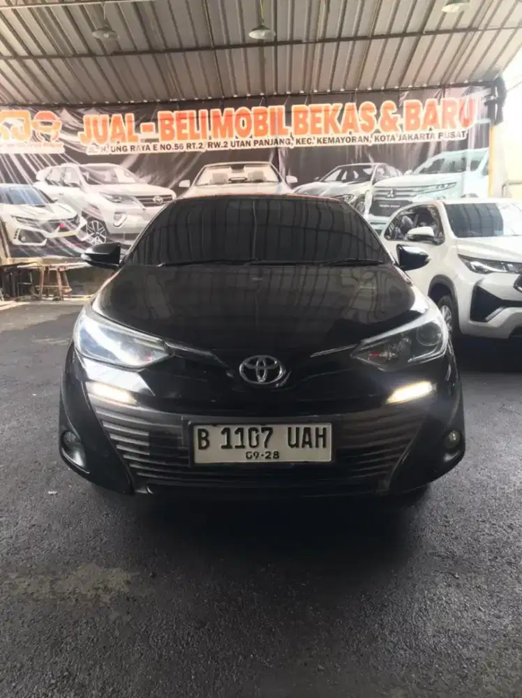 DP 3jt Toyota Vios G 1.5  Manual Hitam 2018 NOPOL Ganjil