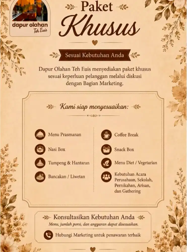 Menerima Pesanan Katering