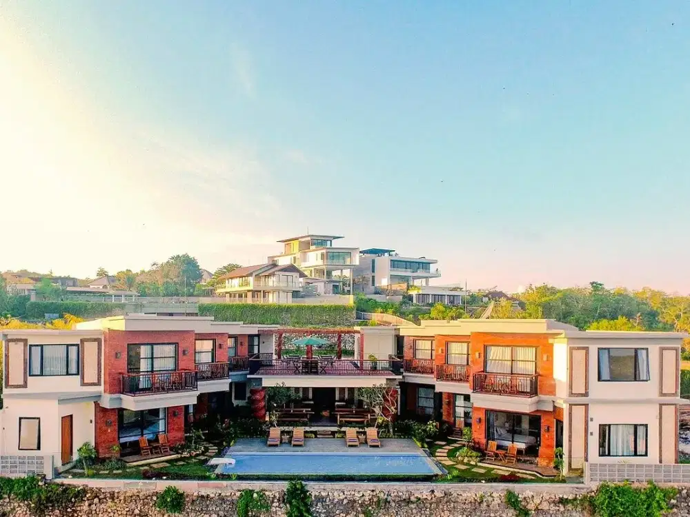 Villa Komersial Uluwatu Ocean View SHM 15 Kamar High Occupancy