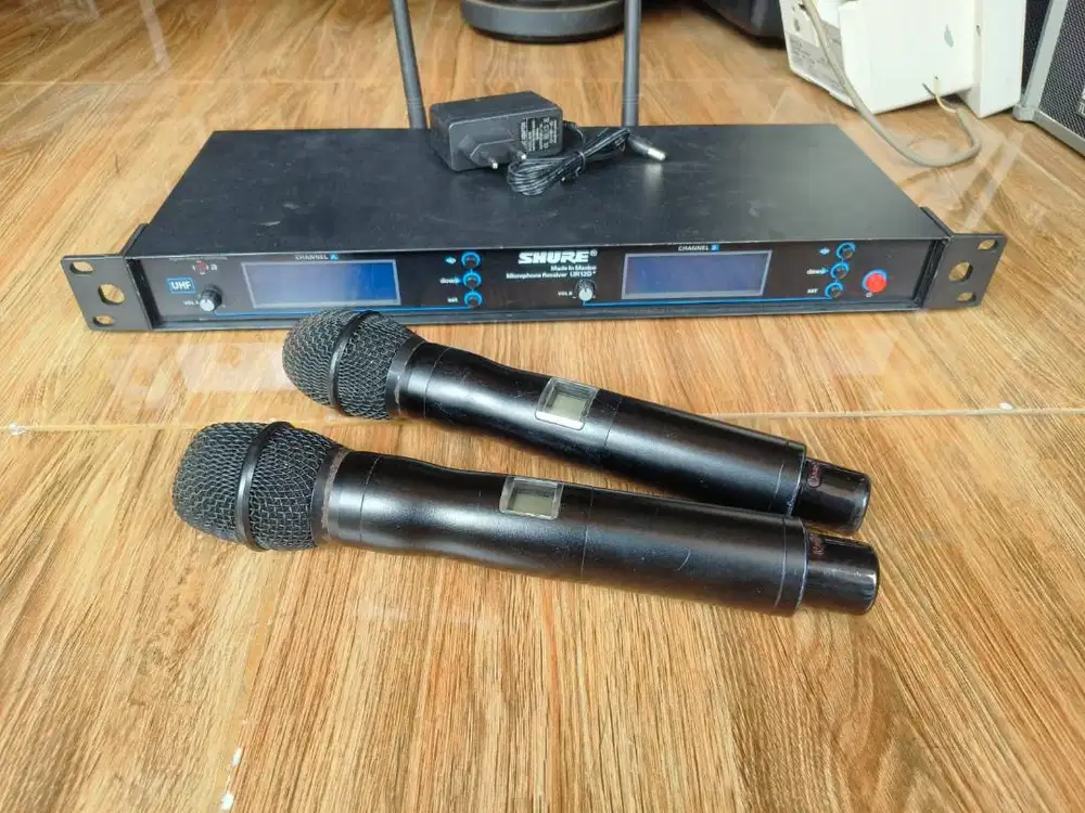 Mic wireles shure ur12D second normal.