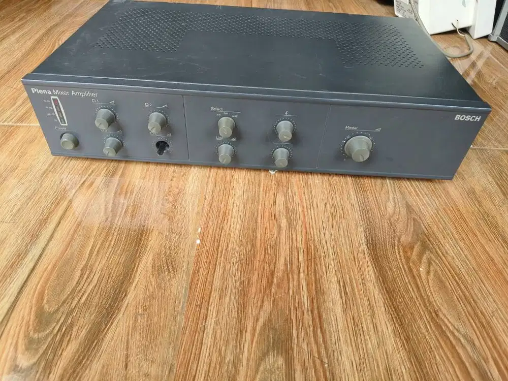 Bosch Plena 120watt mixer amplifier. Second original bosch masih orian
