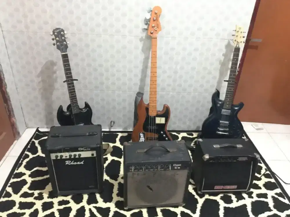 Gitar Epiphone & Bass Local