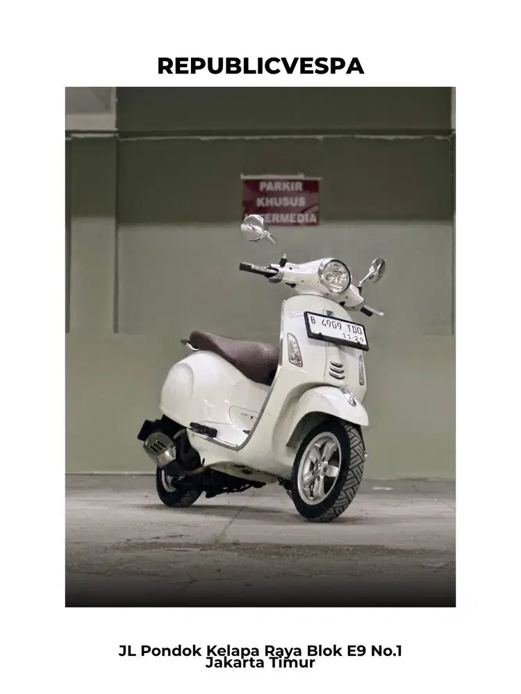 PIAGGIO VESPA PRIMAVERA 150 3V IE TH 2014 WARNA WHITE INNOCENZA