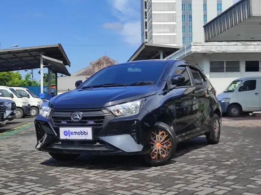 Like New Daihatsu Ayla 1.0 M Bensin-MT 2025 Hitam LDBO