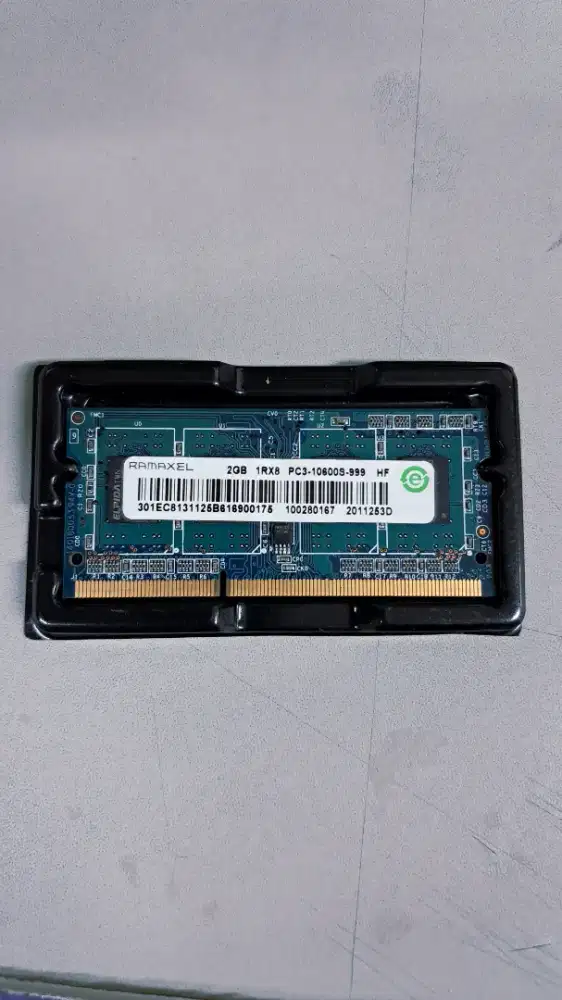 RAM 2GB DDR3 PC3 10600S RAMAXEL