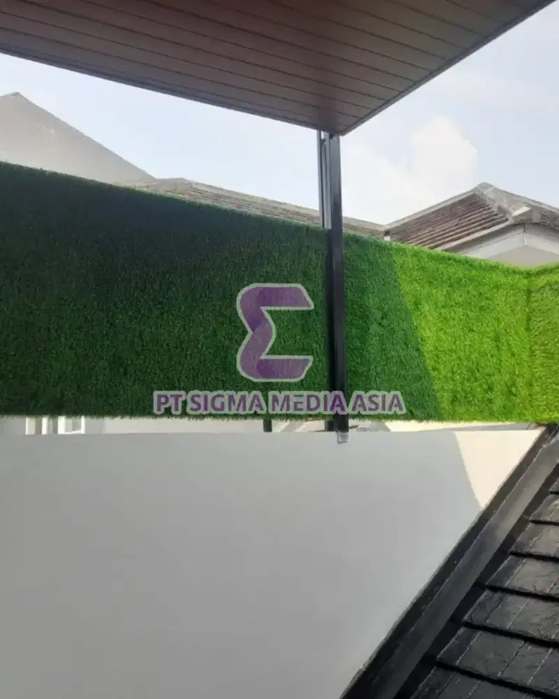Rumput Sintetis Hiasan Pagar
