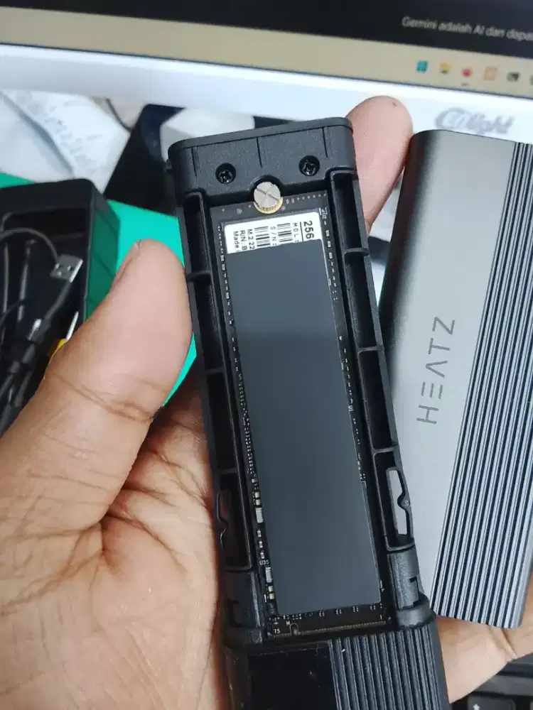 SSD NVME WD 256GB + Converter
