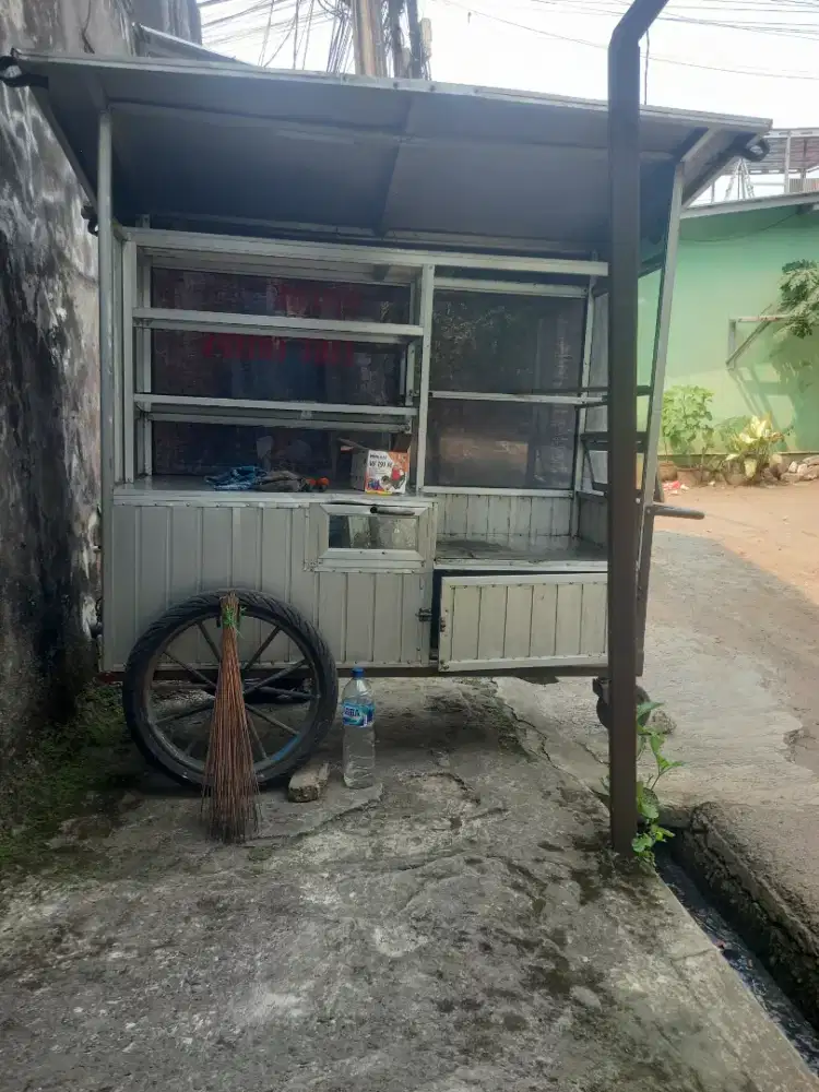 Jual gerobak bekas masih lumayan