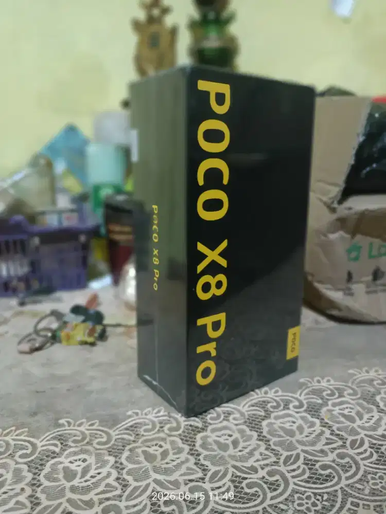 Dijual: POCO X8 Pro Mint Green 8/512GB - Baru Segel, Edisi BU!