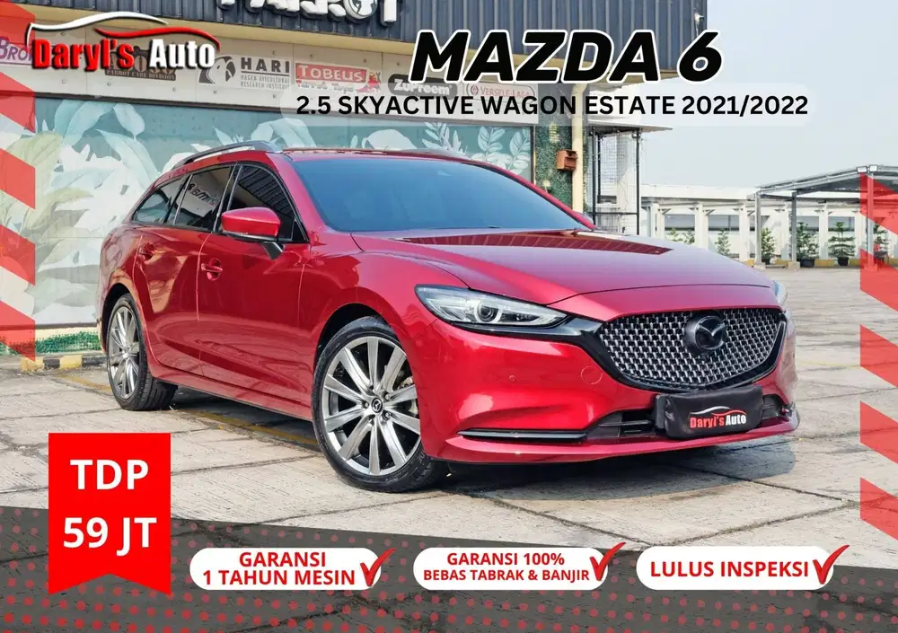 2021 Mazda 6 Estate 2.5 Skyactive Wagon tdp 59jt