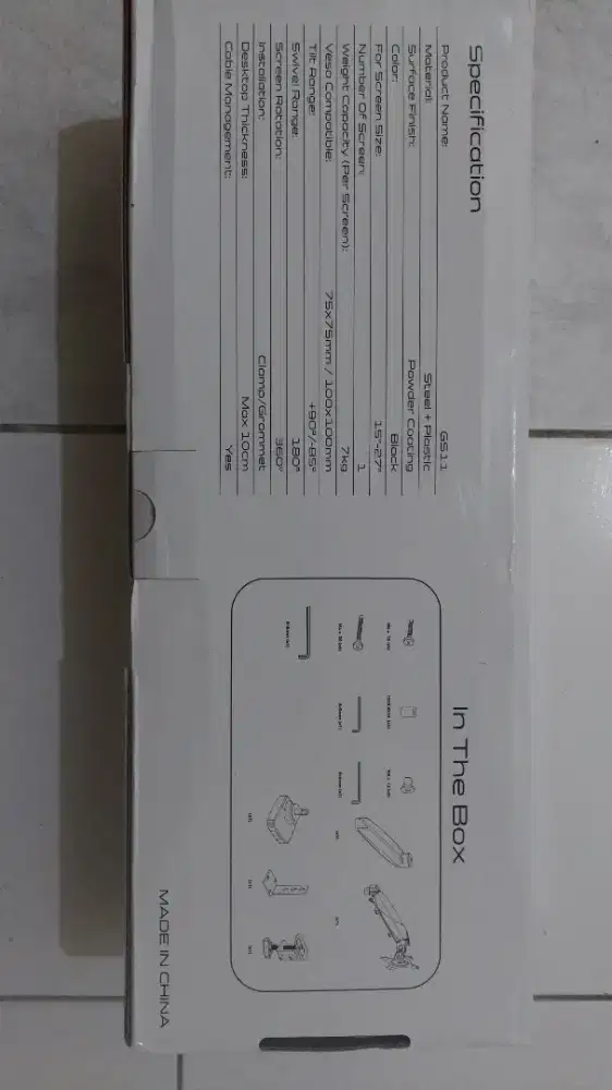 Stand/ mount monitor baru