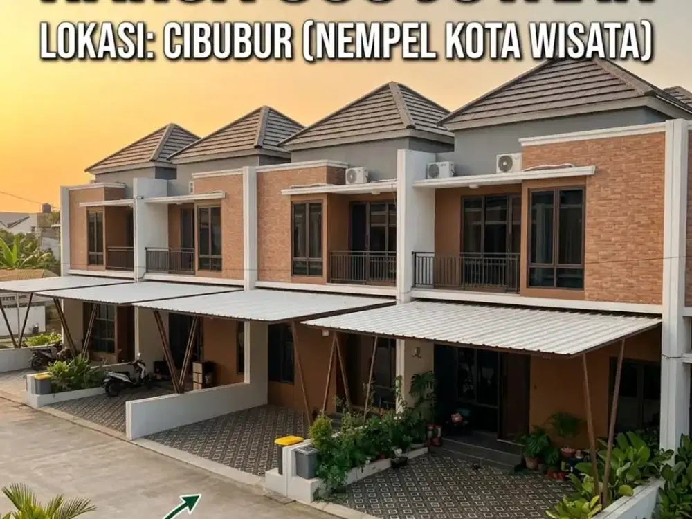 harga 800 jutaan lokasi nempel kotawisata cibubur