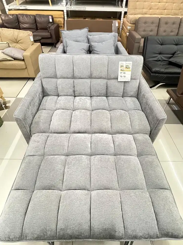 Maxtron sleeper sofa grey