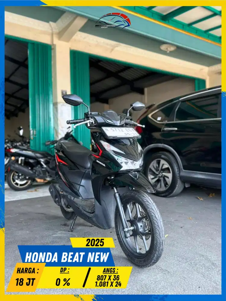 HONDA BEAT NEW 2025 BEKAS RASA BARU BOSSKU HIKMAH MOTOR KEPUH MALANG