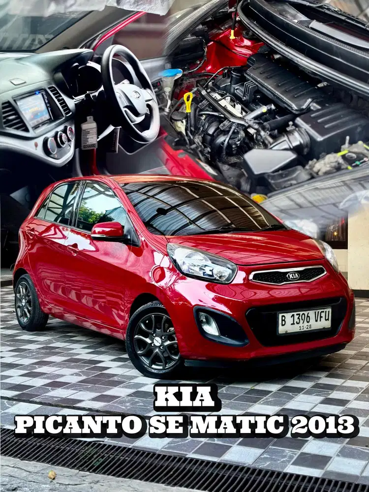 Kia Picanto 1.2 AT Matic 2013 Tangan Pertama dari Baru