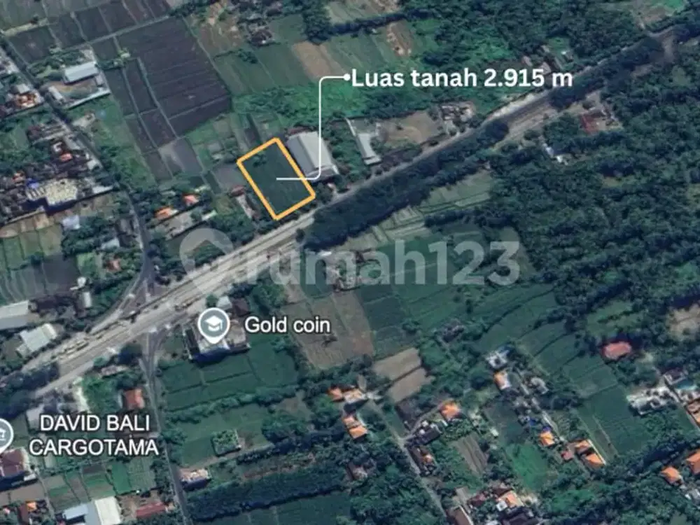 Dijual Tanah Strategis Bypass Gianyar