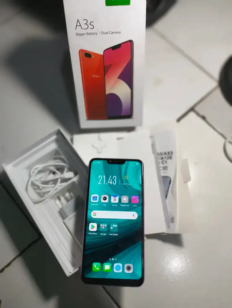 OPPO A3S Ram.6/128 GB Kel.Fullset Nominusss