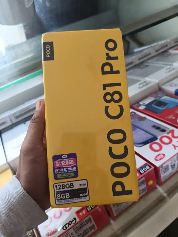 new poco c81 pro 4/128 garansi resmi