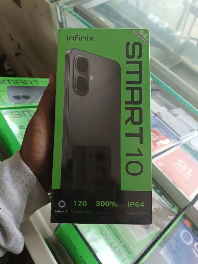 new infinix smart 10 3+3/64 garansi resmi