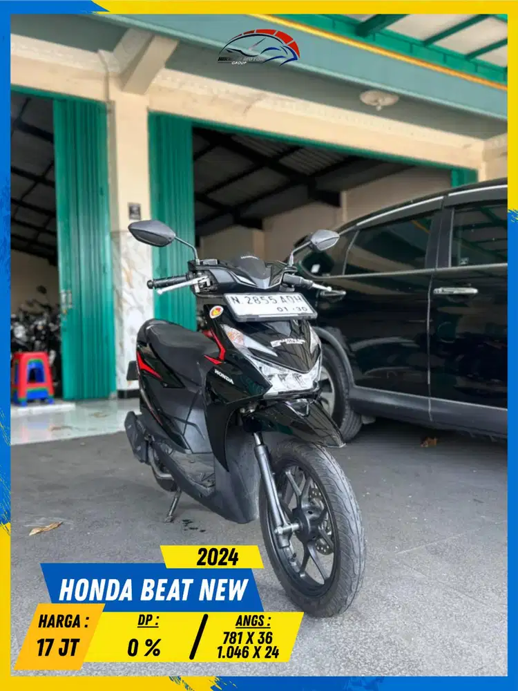 HONDA BEAT NEW 2024 MURAH BERKUALITAS HIKMAH MOTOR KEPUH MALANG