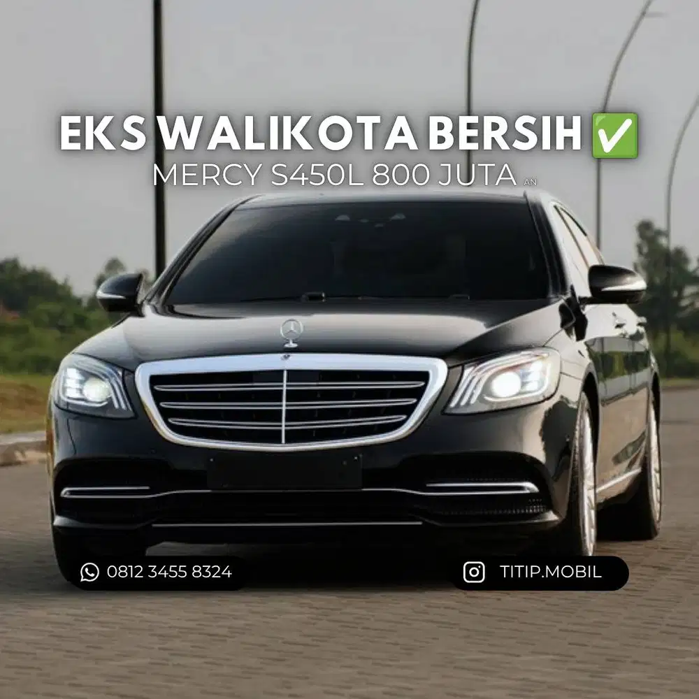 [TERMURAH] Mercedes Benz S450L 2018