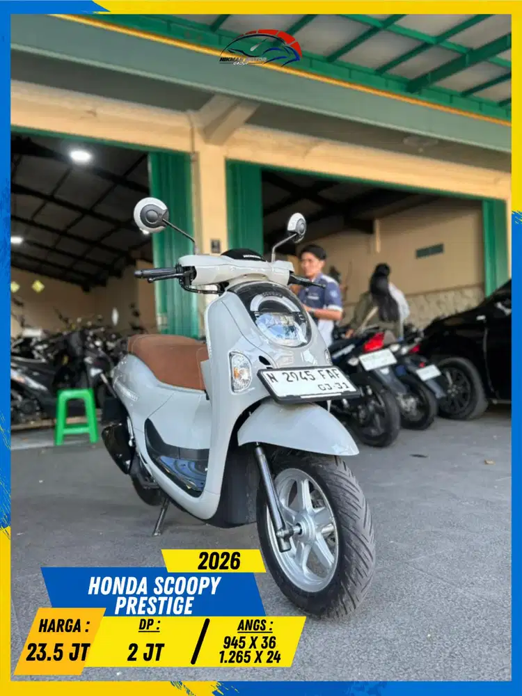 HONDA SCOOPY PRESTIGE 2026 GASS MASZEHH HIKMAH MOTOR KEPUH MALANG