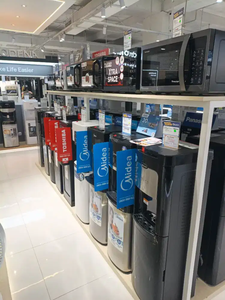 DISPENSER STANDING DAN MICROWAVE BISA CICILAN