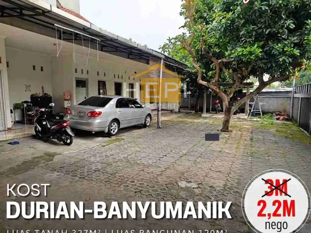 Dijual Kos Aktif di Durian Banyumanik Strategis 10 Menit Ke Undip Tembalang