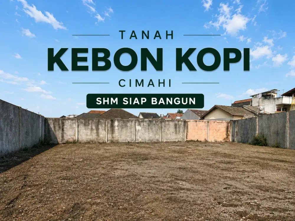 Tanah Kavling Siap Bangun Kebon Kopi Cimahi Akses Mudah ke Tol Pasirkoja