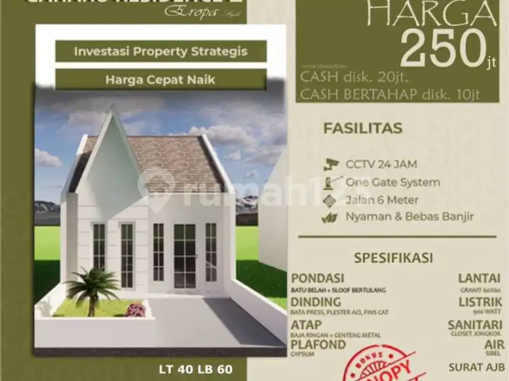 Rumah Mewah Murah Di Jl. Sukamukti Katapang Bandung