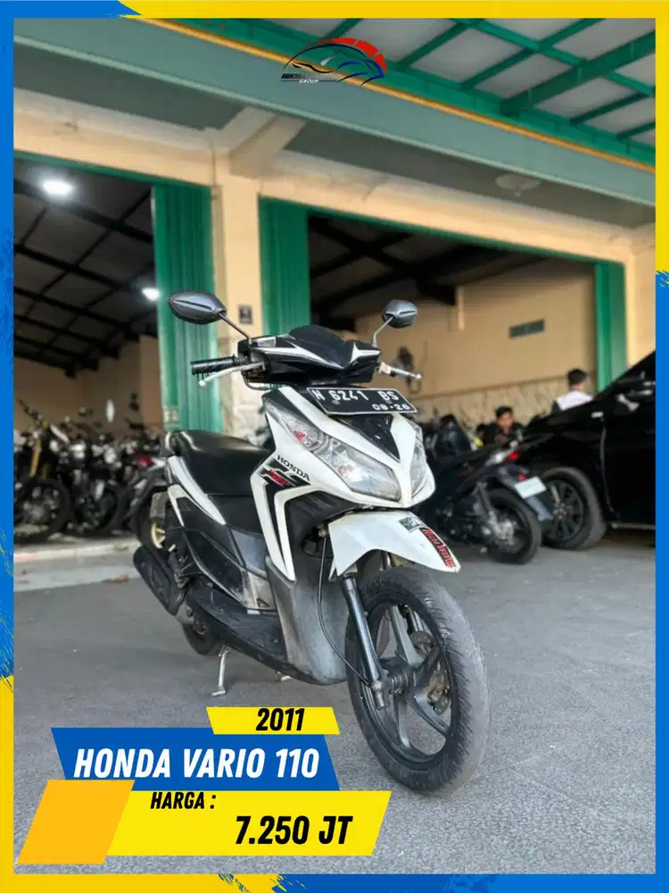 HONDA VARIO 110 2011 BEKAS BERKUALITAS HIKMAH MOTOR KEPUH MALANG