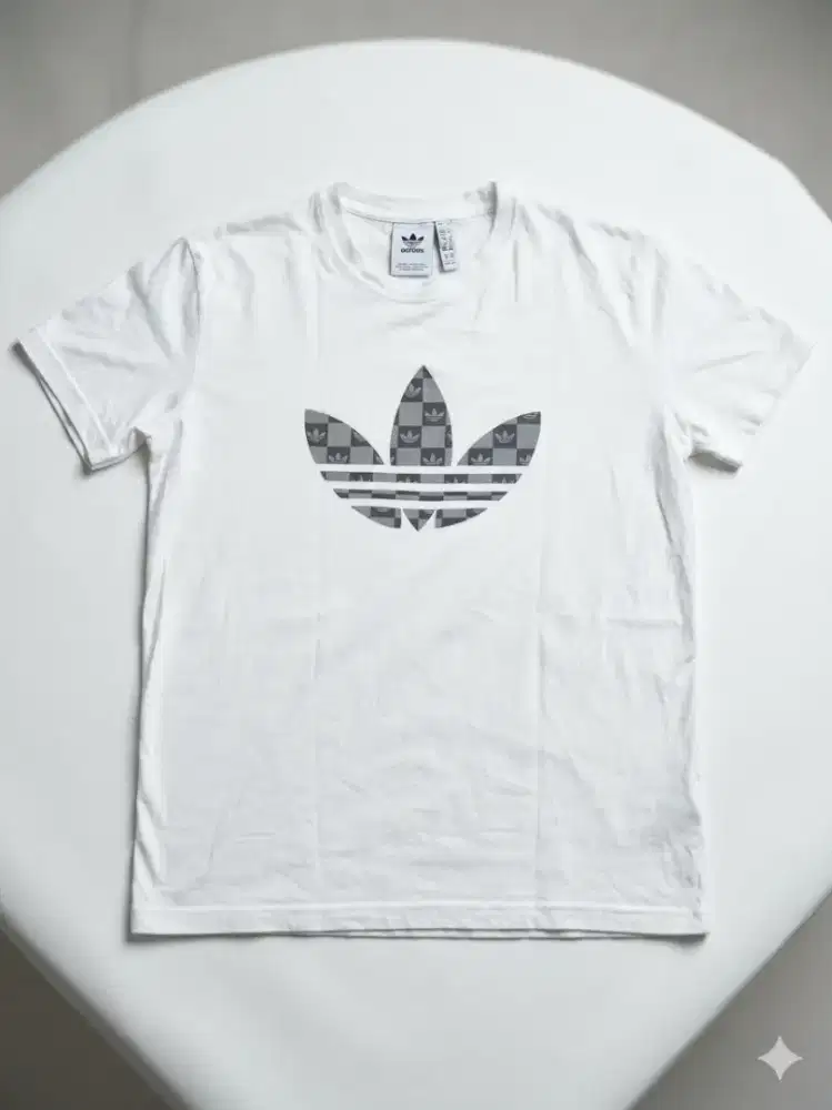 Baju adidas putih