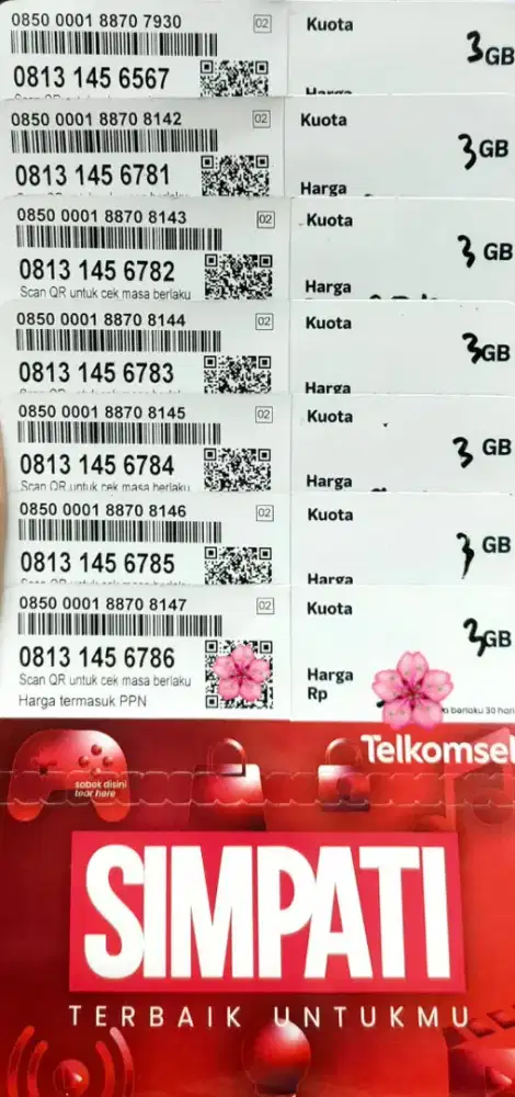Nomor Cantik Telkomsel.
